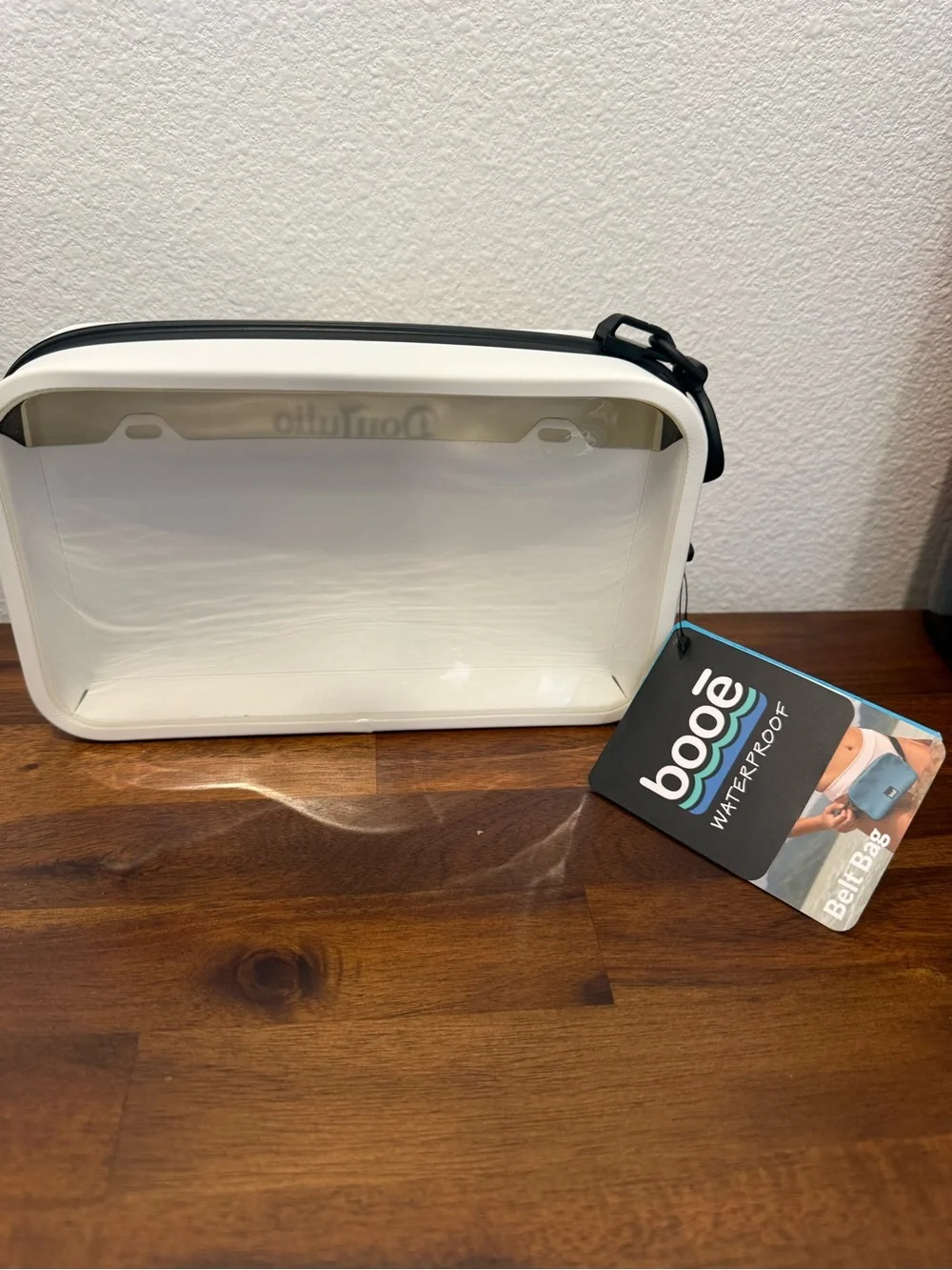 White Waterproof Sleeve Bag with Don Julio Logo